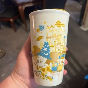 Disney Starbucks Travel Tumbler - 50th Anniversary Vault - Hollywood Studios